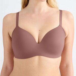 Knix wingwoman wireless molded bra contour size 8 40D, 42D, 40DD, 42DD & 40E